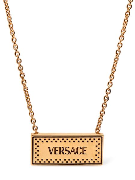Collar retro Versace dorado