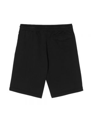 Oversize shorts Maison Kitsuné schwarz