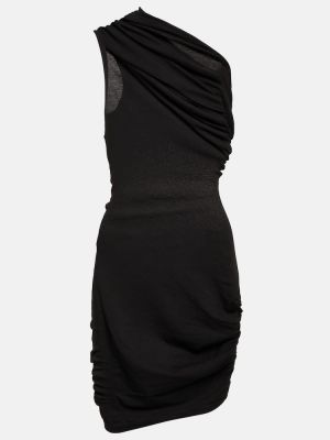 Sukienka bawełniana z dżerseju Entire Studios czarna