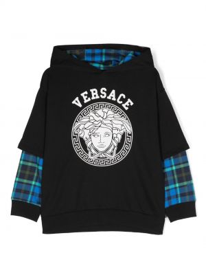 Huppari tytöille Versace Kids musta