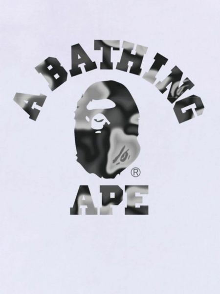 Mustriline puuvillased t-särk A Bathing Ape®