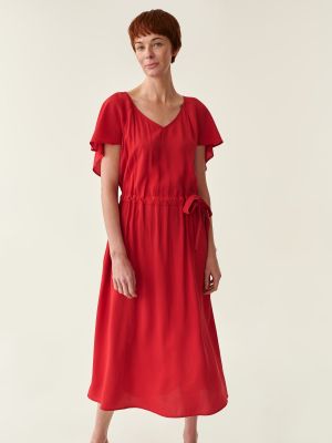 Košeľové šaty Tatuum červená