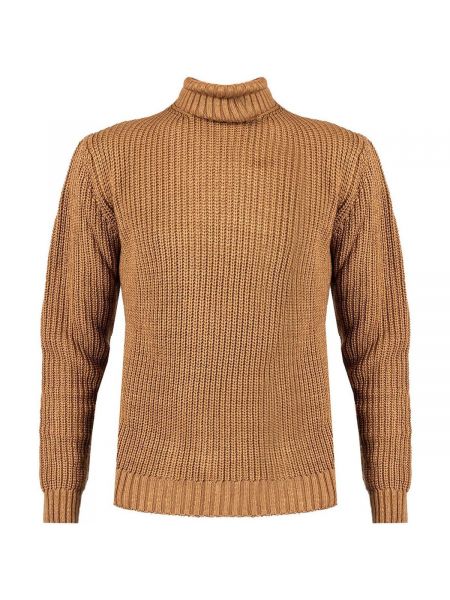 Sweter Xagon Man brązowy