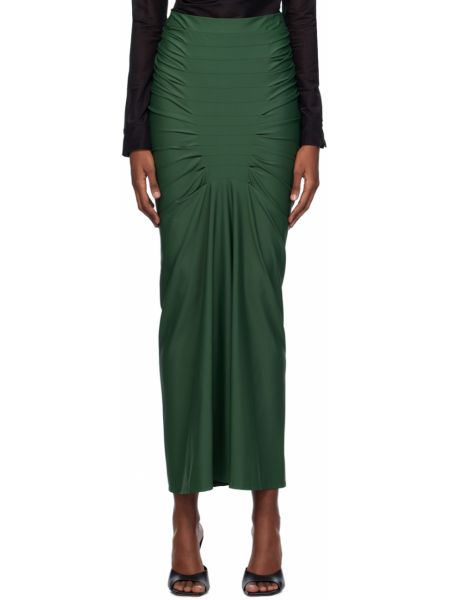 Длинная юбка Gauge81 зеленая