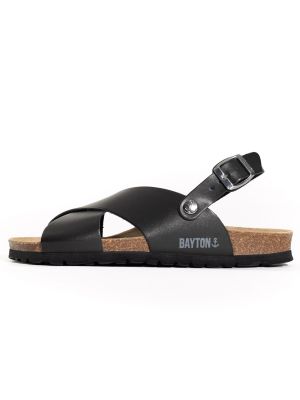 Sandale od tvida Bayton crna