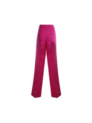 Pantalones rectos slim fit Valentino Garavani rosa