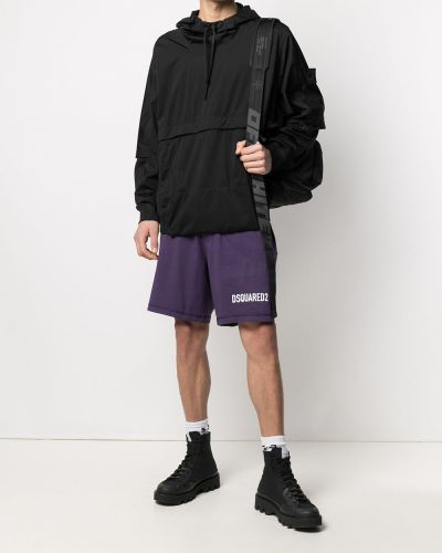 Pantalones cortos deportivos Dsquared2 violeta