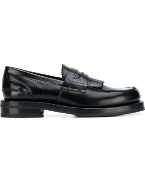 Pantofi loafer cu franjuri slip-on Our Legacy negru