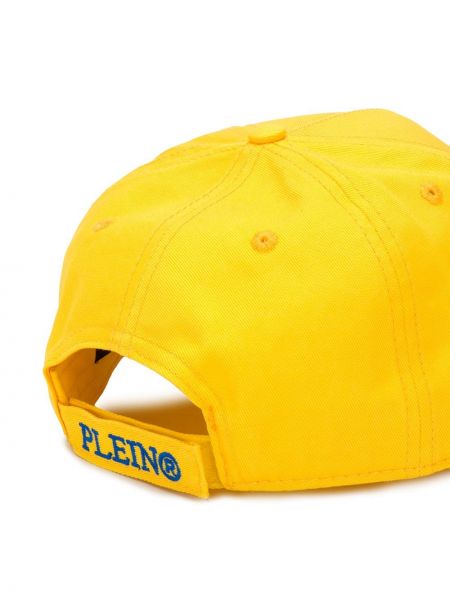Gorra con bordado Philipp Plein amarillo