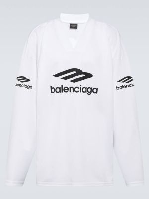 Camiseta oversized Balenciaga blanco