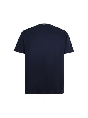 Camiseta manga corta Herno azul