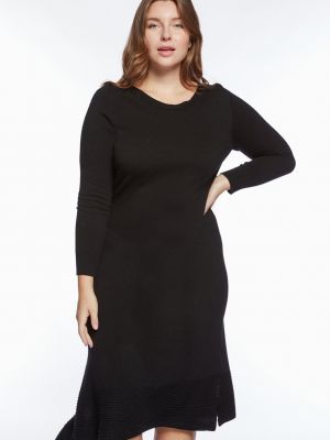 Трикотажное платье Fiorella Rubino черное