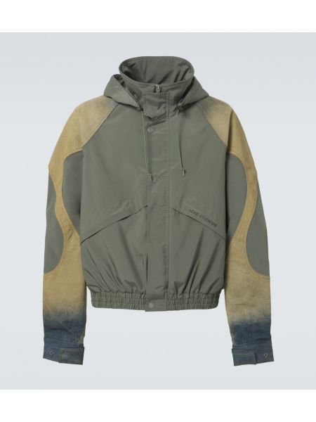 Denimjakke Acne Studios grøn