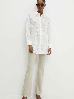 Класическа риза Answear Lab бяло