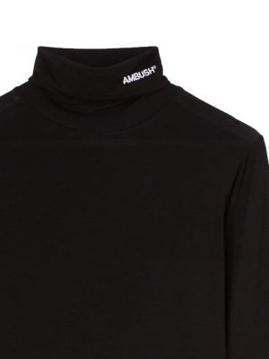 Jersey pullover mit stickerei Ambush schwarz