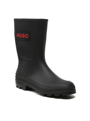 Gumijasti škornji Hugo črna