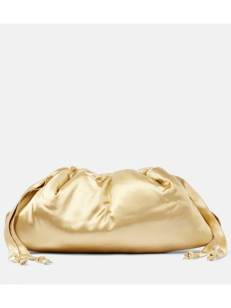 Satin mini taske Tove guld