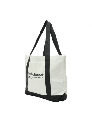 Shopper handtasche aus baumwoll New Balance schwarz