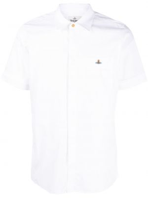 Bavlněná košile Vivienne Westwood bílá