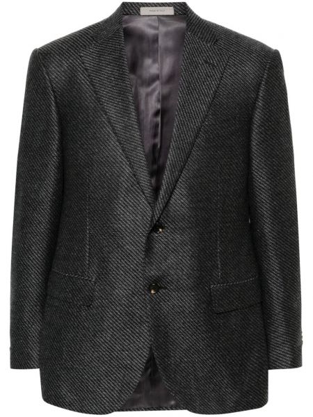 Stribet blazer Corneliani blå