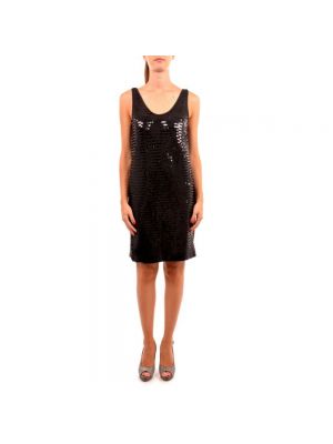 Sukienka koktajlowa Armani Exchange czarna