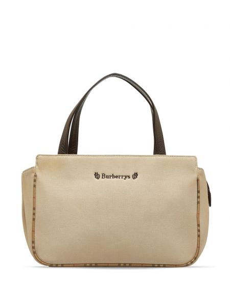 Карирани шопинг чанта Burberry Pre-owned