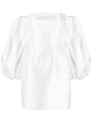 Коктейлна рокля Solace London Бяло