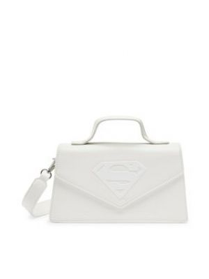 Біла сумка з ручками Superman