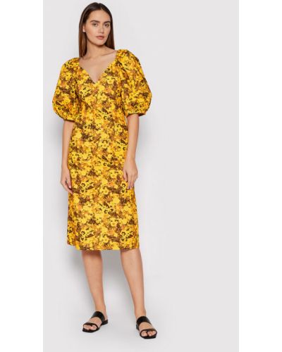 Remain Hétköznapi ruha Lassy RM852 Sárga Regular Fit