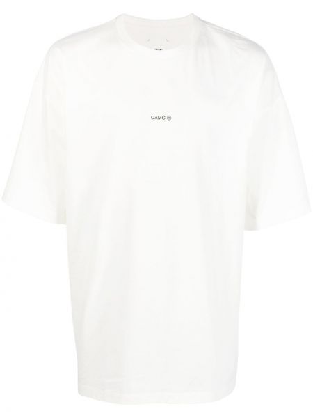 Μπλούζα με σχέδιο Oamc λευκό