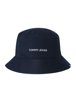 Pălărie din bumbac Tommy Jeans alb