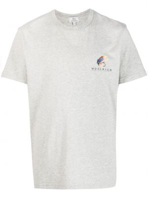 T-shirt Woolrich grå