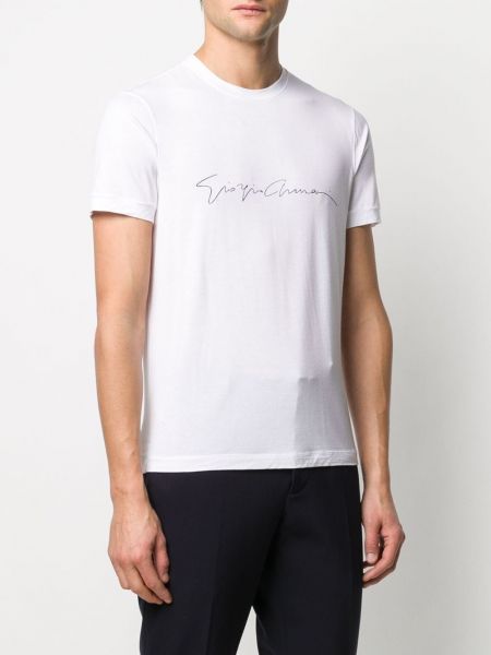 Tričko Giorgio Armani bílé