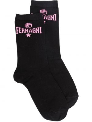 Sockor Chiara Ferragni svart