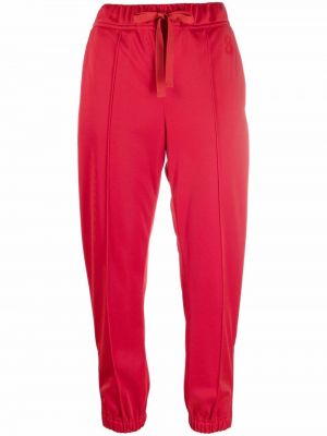 Pantalones de chándal con cordones Semicouture rojo