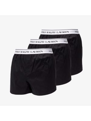 Bavlněné slim fit boxerky Polo Ralph Lauren černé