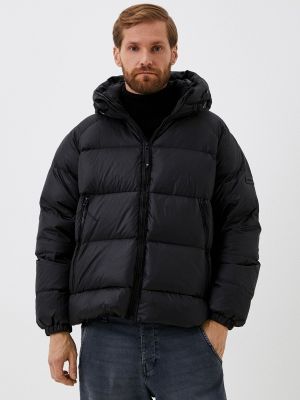 Утепленная куртка Tom Tailor черная