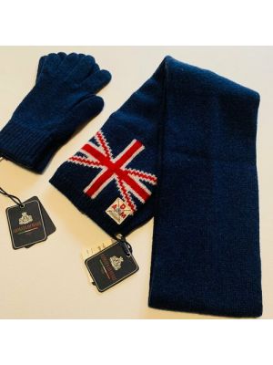 Комплект шарф-снуд и перчатки шерстяные мужские Armata Di Mare