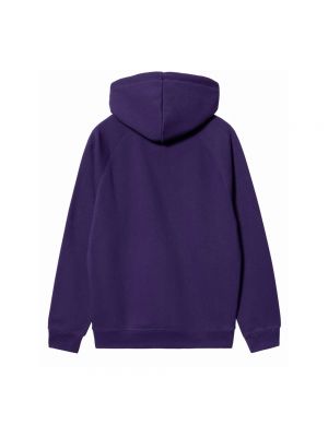 Sudadera con capucha de algodón Carhartt Wip violeta