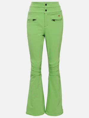 Spodnie z wysoką talią Perfect Moment zielone