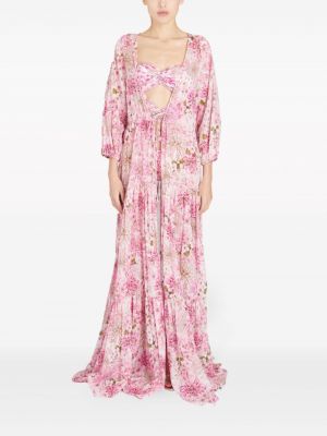 Maksi kleita Giambattista Valli rozā