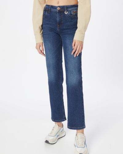 Džínsy s rovným strihom Pulz Jeans modrá