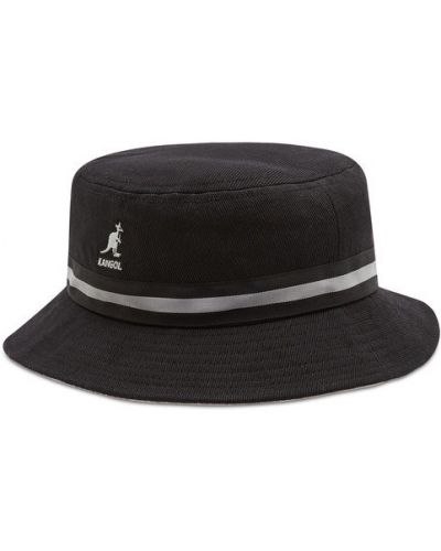 Pruhovaný klobouk Kangol černý