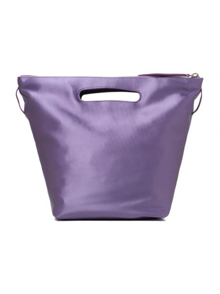 Shopper handtasche mit taschen The Attico lila