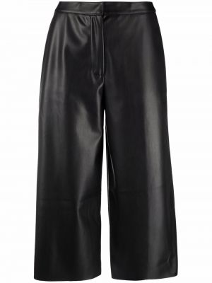 Pantalones culotte bootcut Semicouture negro