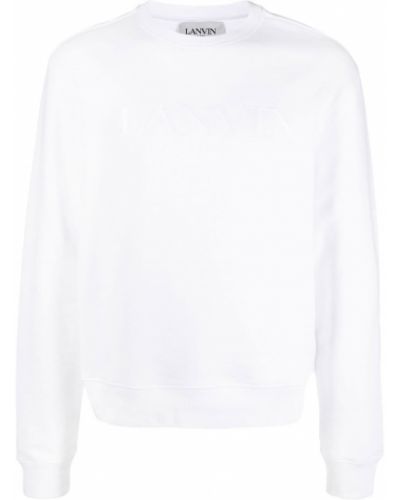 Trykt sweatshirt Lanvin hvit