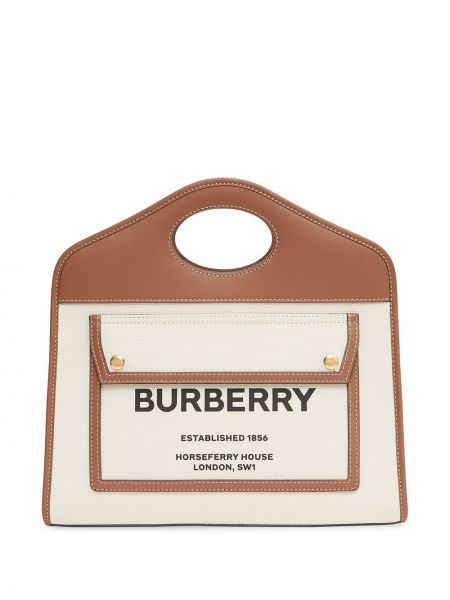 Trykt mini bag Burberry