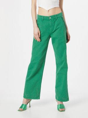 Pantaloni Gina Tricot verde