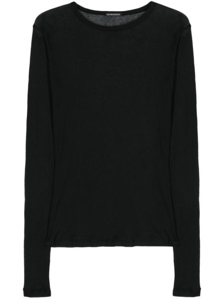 Tricou din bumbac Ann Demeulemeester negru