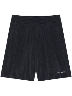 Kratke hlače z mrežo Givenchy črna